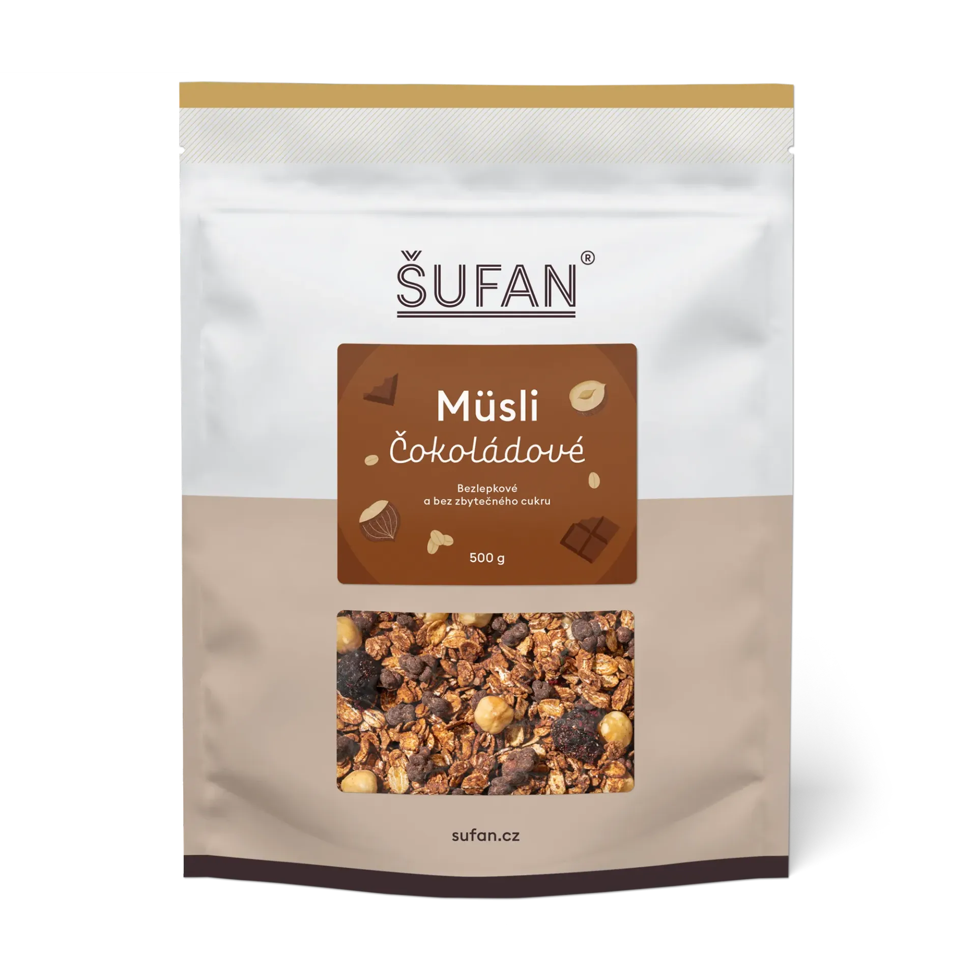Šufan - Müsli čokoládové 500g