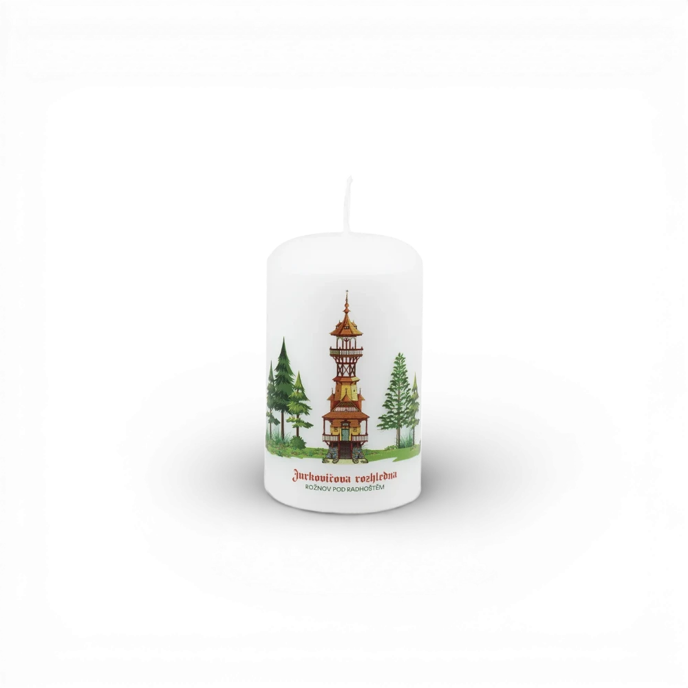 [1457847338887690] Unipar - Svíčka Jurkovičova rozhledna 60x100mm