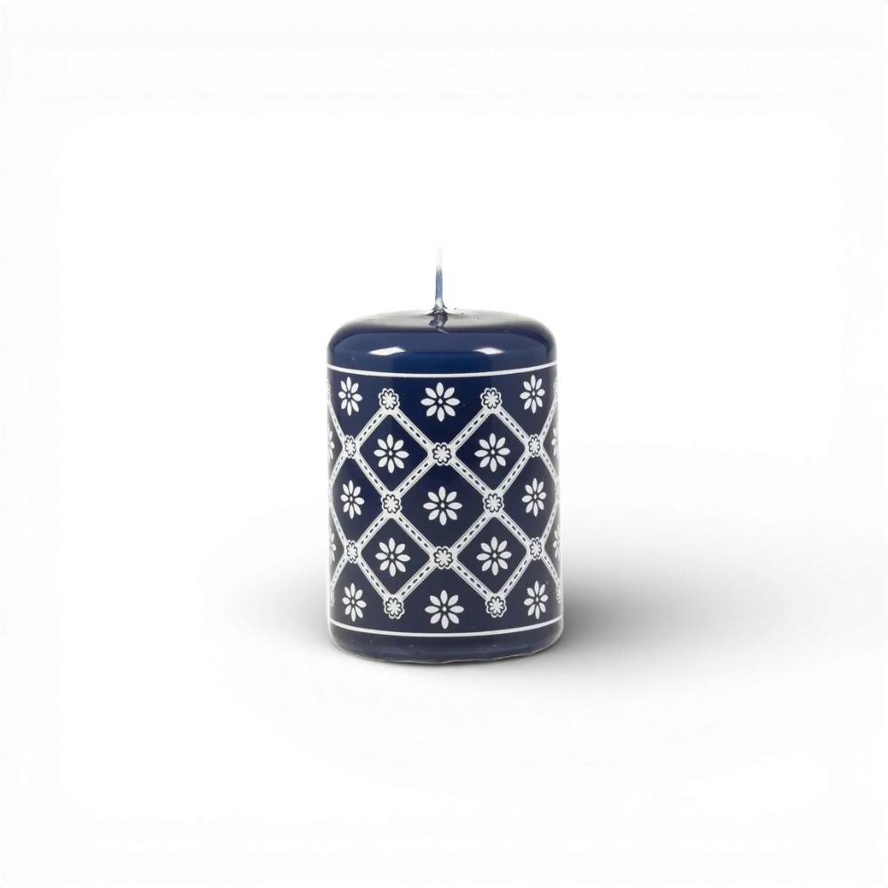 [1457858187329190] Unipar - Svíčka z Valašska - modrá 50x70mm