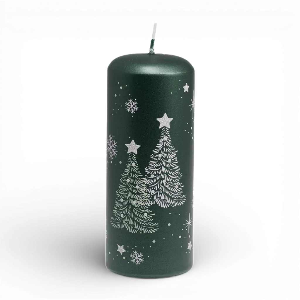 [1854016483555880] Unipar - Zelená - Zasněžený les 150x60mm