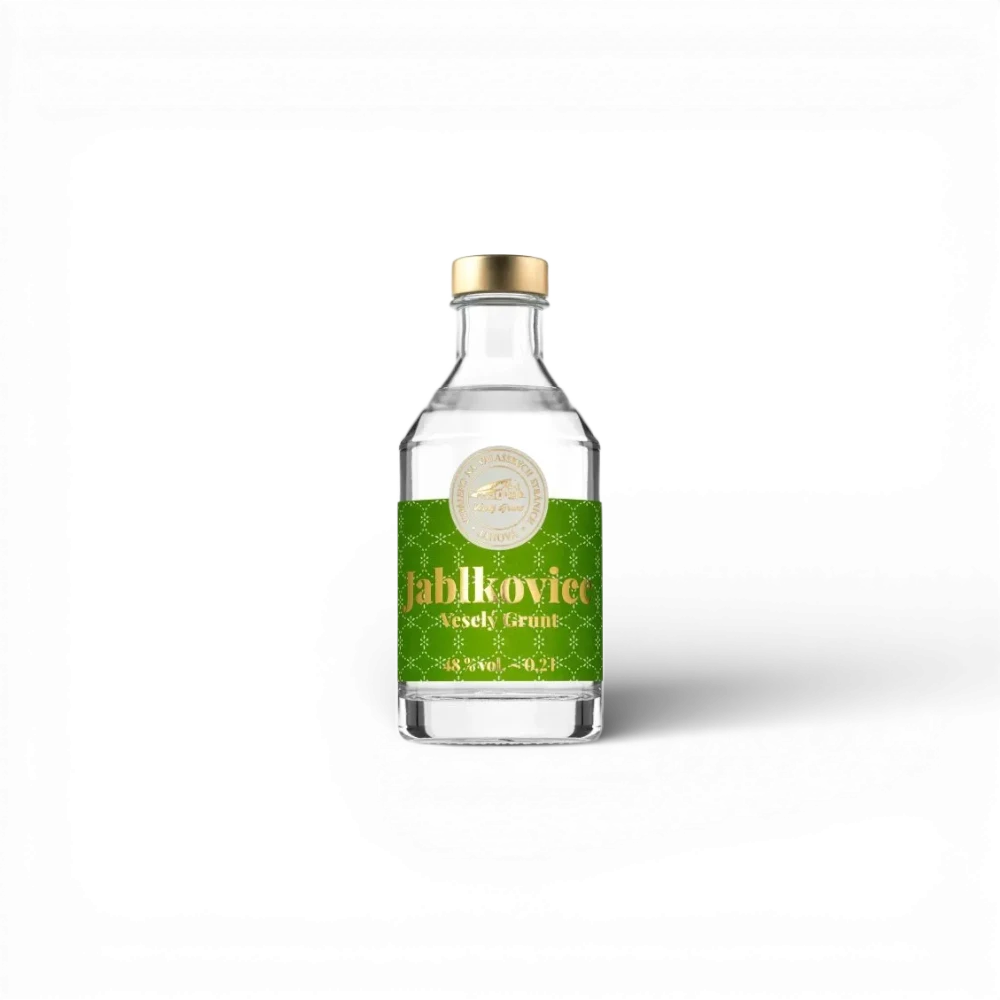[30016] Veselý Grunt - Jablkovice kulatá 48% 0,2l