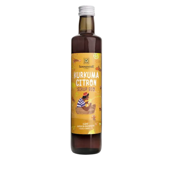 [00593] Sonnentor - Kurkuma-citron sirup bio 500ml