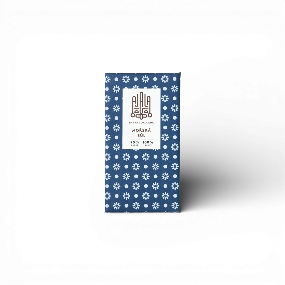 Ajala Chocolate - Mořská sůl 70% 45g