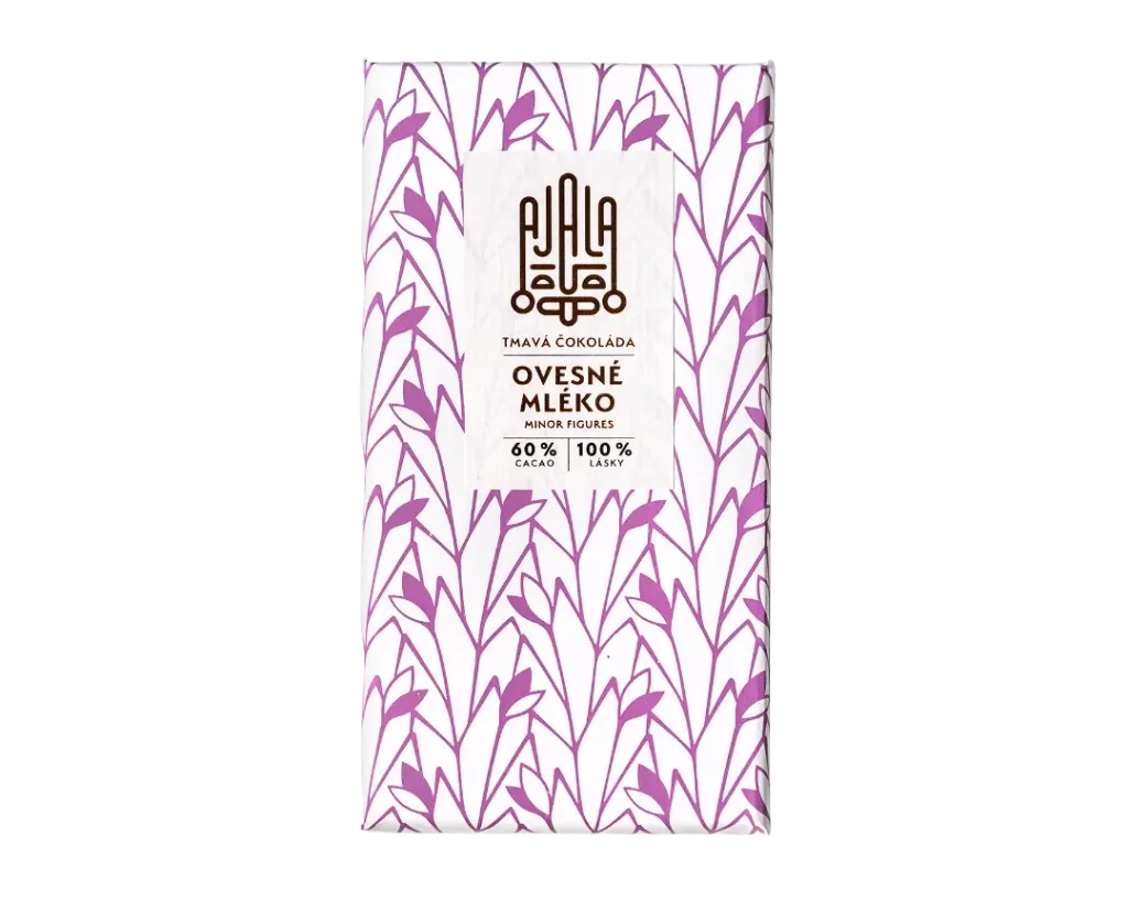 [1259412109088360] Ajala Chocolate - Ovesné mléko 60% 45g (M)