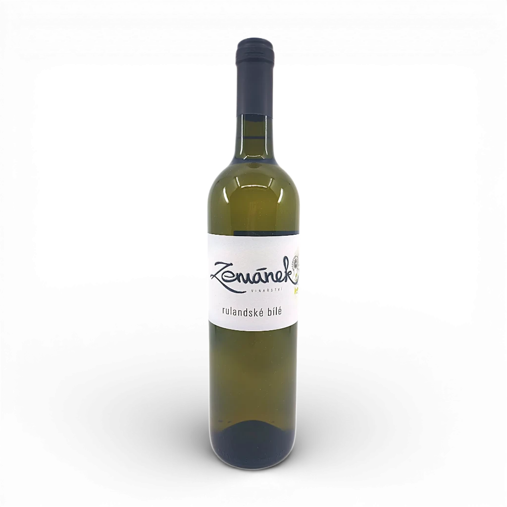 [1842950105580210] Zemánek - Rulandské bílé, bílé, suché s přívlastkem, pozdní sběr 11,5%  0,75l