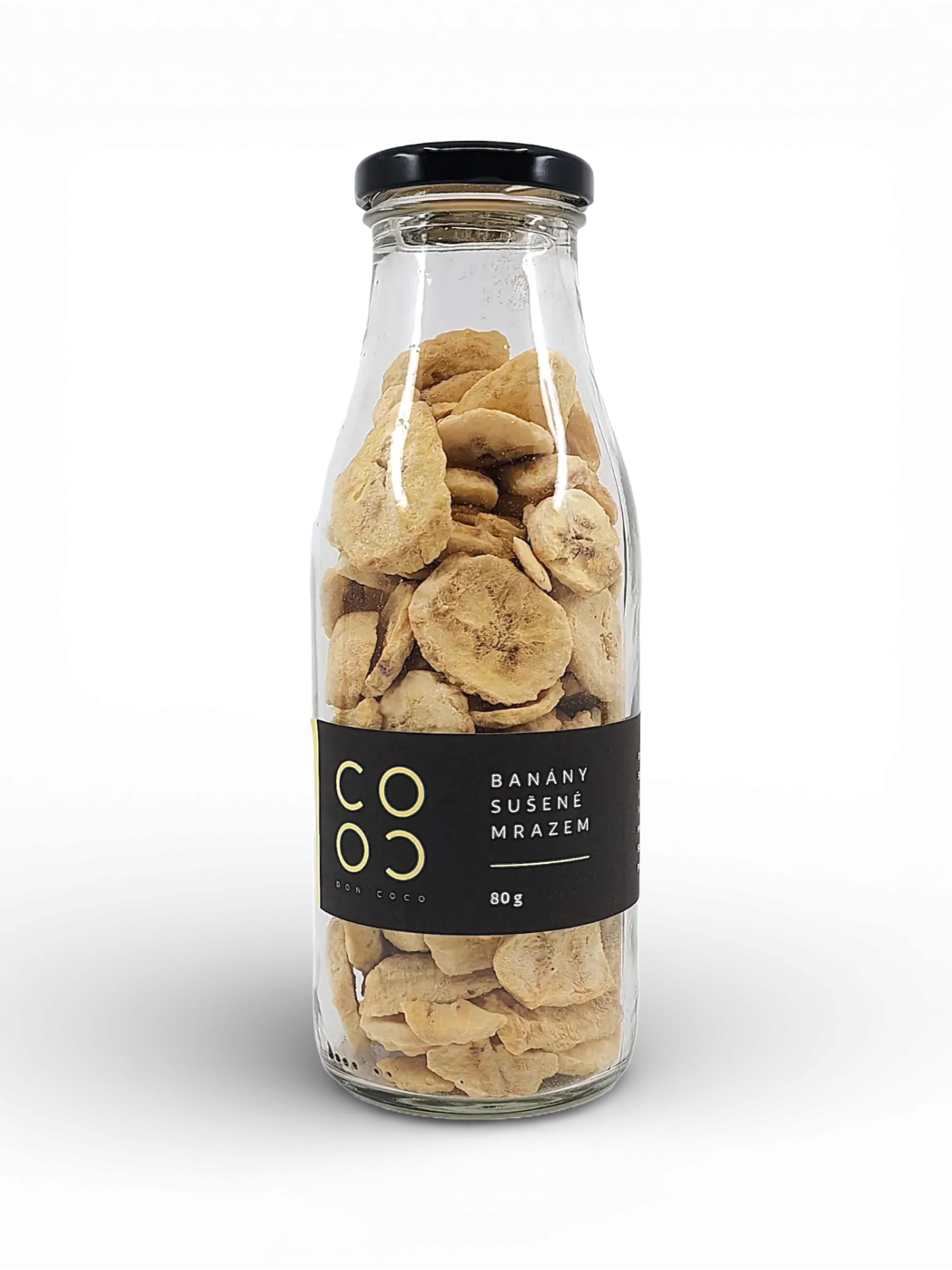 [1524799537804930] DON COCO - Lyofilizované banány v láhvi 80g