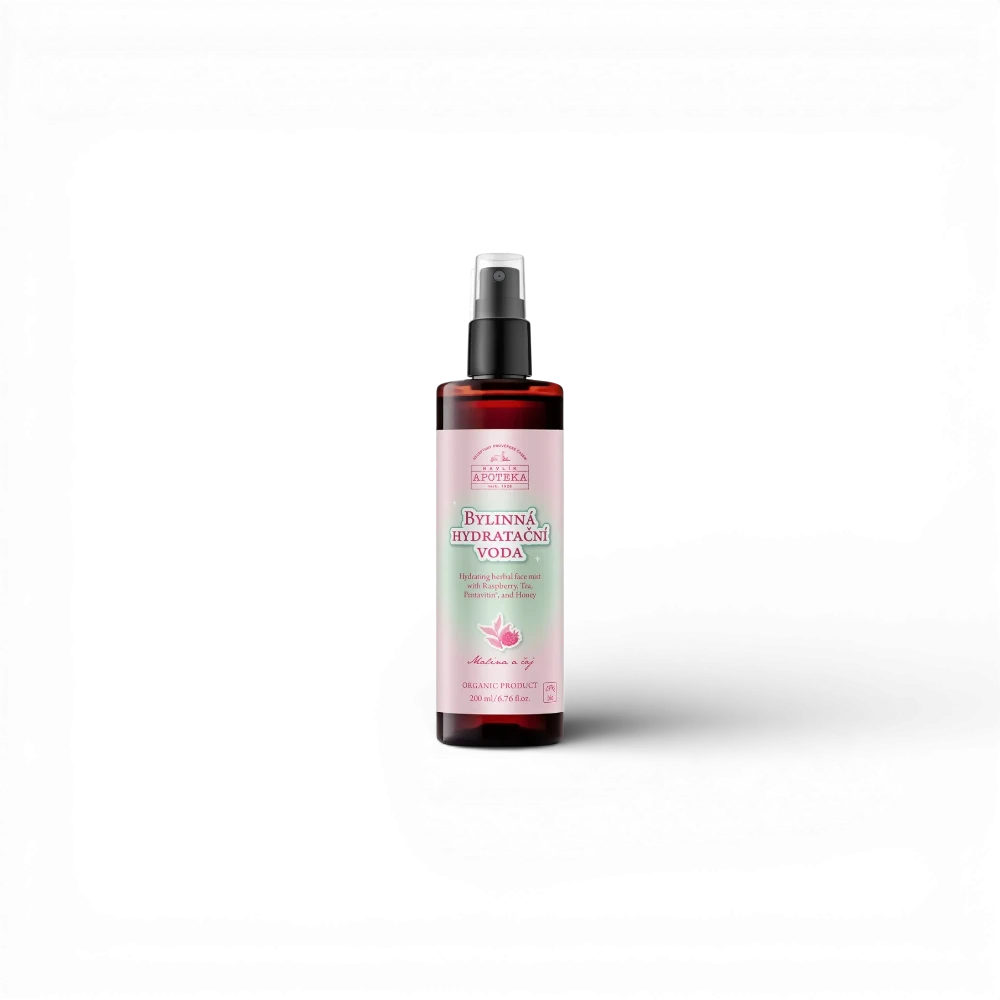[OA188] Havlíkova Apoteka - Bylinná hydratační voda malina, čaj 200ml