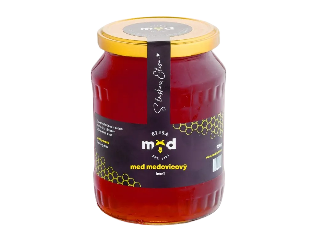 [KVA-MEDOVICOVY-0.95] Elisa - Med medovicový lesní 950g