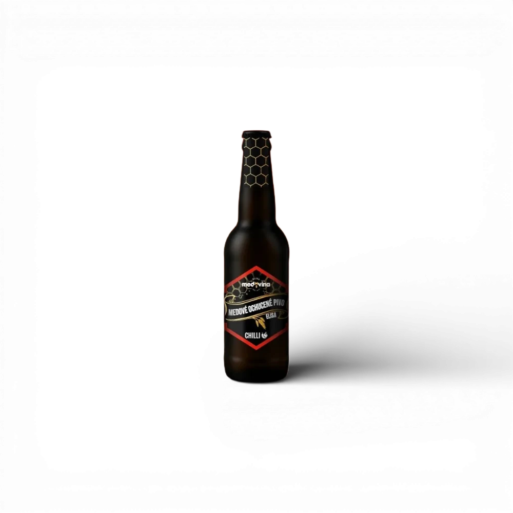 [CHILLI-PIVO-0.33L] Elisa - Medové pivo Chilli 5,9%, 0,33l