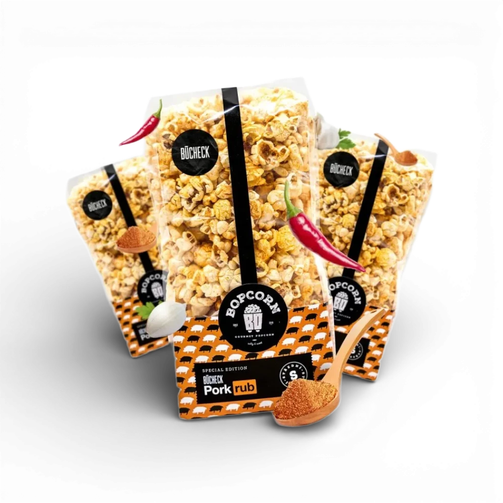 [1-010-2] Bopcorn - Popcorn pork rub / slanina 60g
