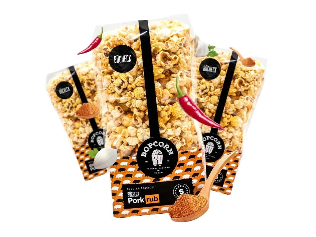 [1-010-2] Bopcorn - Popcorn pork rub / slanina 60g