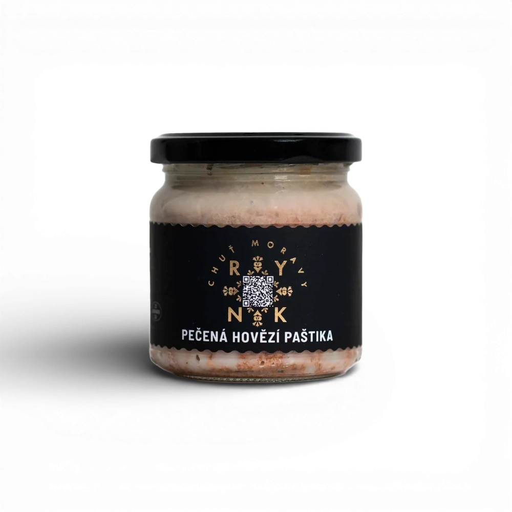 [RY012] Chuť Moravy - Pečená hovězí paštika 220ml