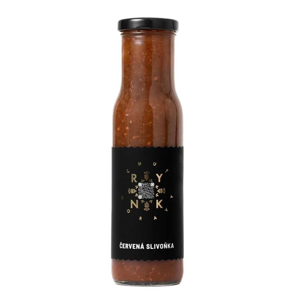 [RY009] Chuť Moravy - Omáčka Červená Slivoňka 260ml