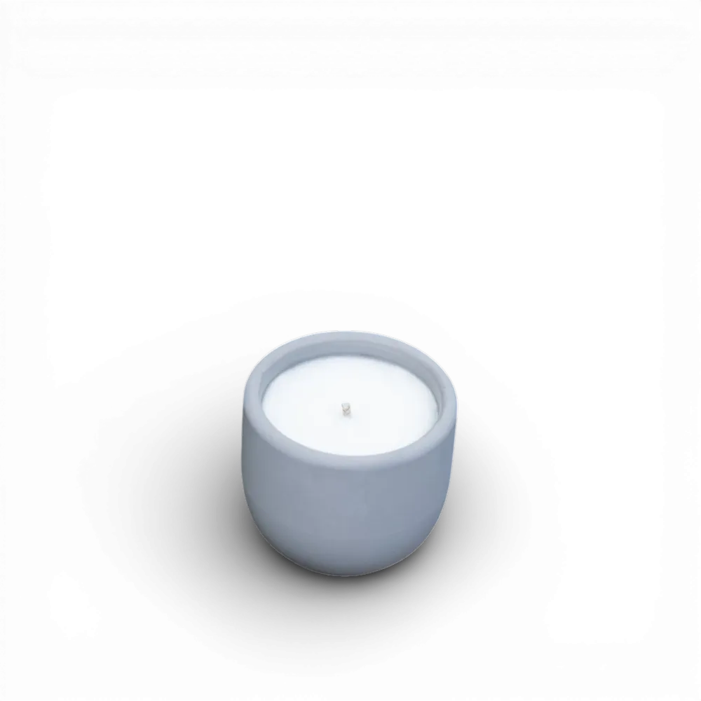 BETON home - Sójová svíčka mini MALINOVÝ SORBET 70g (šedá)