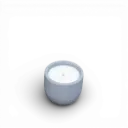 BETON home - Sójová svíčka mini MALINOVÝ SORBET 70g (šedá)