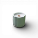 BETON home - Sójová svíčka velká vroubek LESNÍ ROMANCE 300g (zelená)