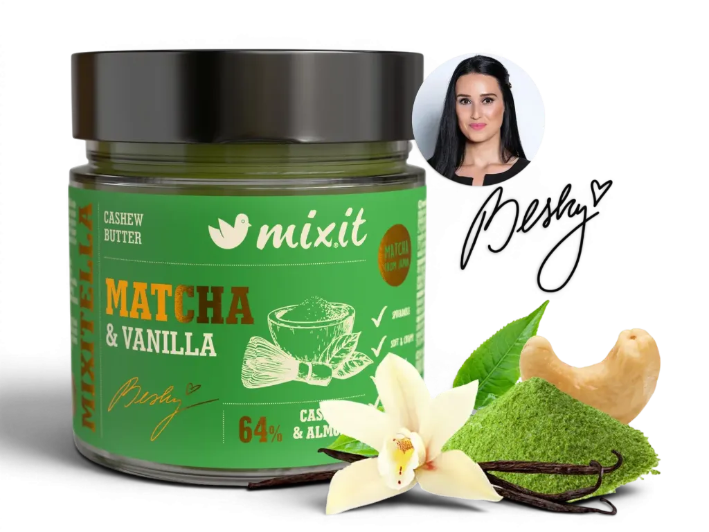 Mixit - Mixitella od Besky matcha s vanilkou 220g