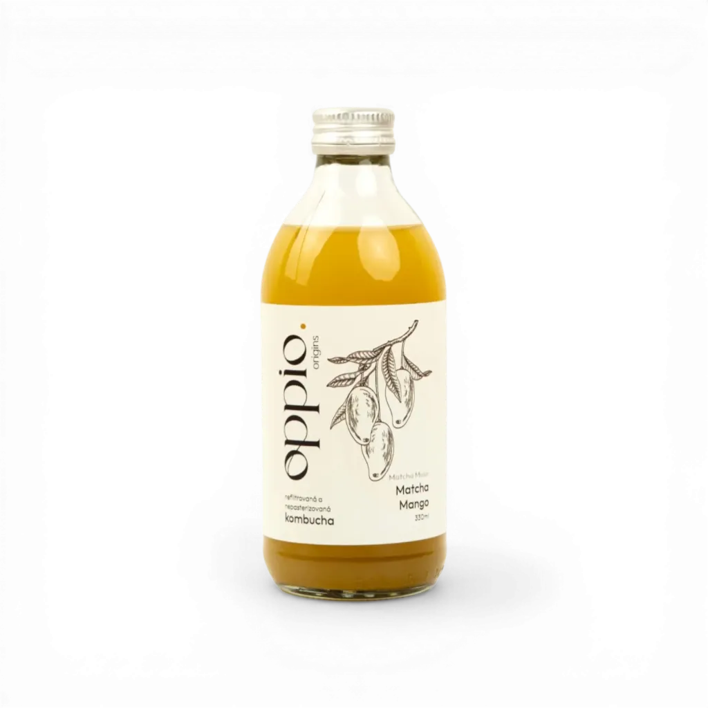 [04] Oppio - Kombucha mango & matcha 330ml