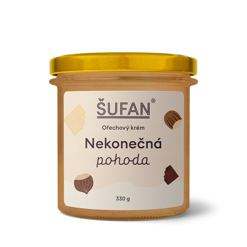 [SU-OKO-S-M-0010] Šufan - Ořechový krém Nekonečná pohoda 330g